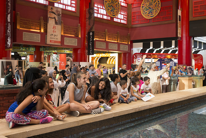 interior desgin in ibn battuta mall